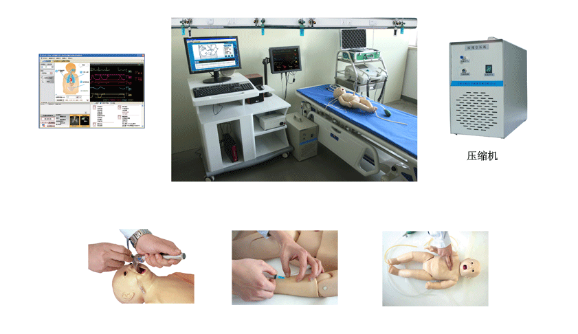 新生兒綜合急救技能訓(xùn)練模型，新生兒急救訓(xùn)練系統(tǒng)