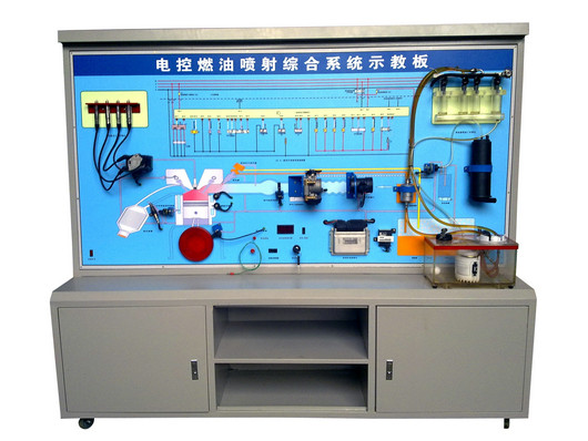 汽車傳感器系統(tǒng)考核裝置、電控燃油噴射綜合系統(tǒng)示教板