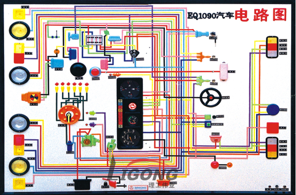 東風(fēng)EQ140汽車程控電教板