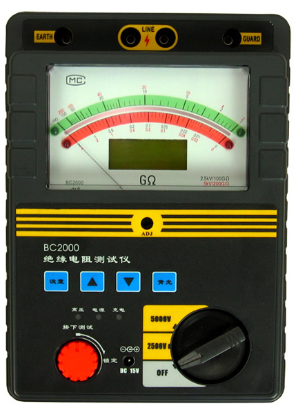 BC2000/BC2010型系列 絕緣電阻測(cè)試儀