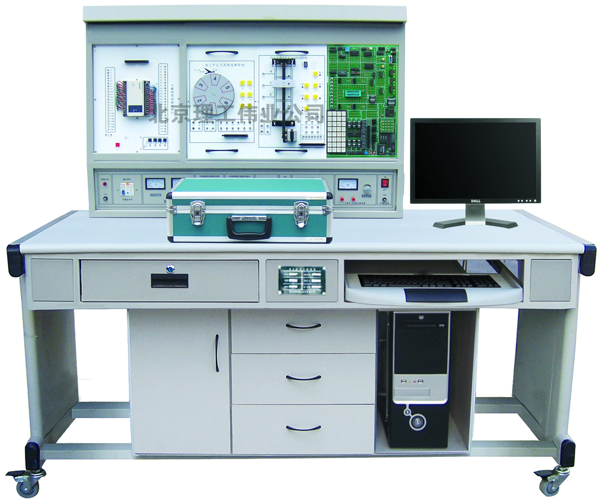 LGS-01B PLC可編程控制系統(tǒng)、單片機(jī)實驗開發(fā)系統(tǒng),自動控制原理綜合實驗裝置